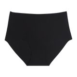 Mid-Waist Seamless Knickers Black - S